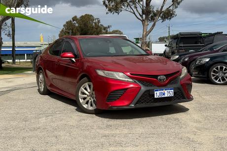 Red 2018 Toyota Camry Sedan Ascent Sport