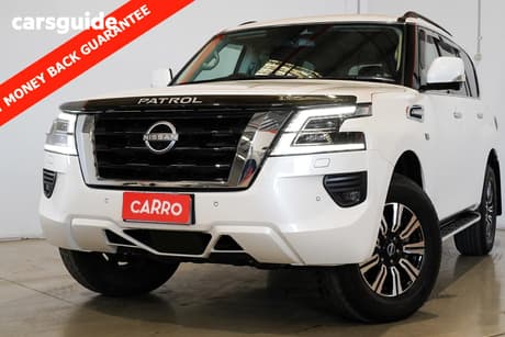White 2023 Nissan Patrol Wagon Ti (4X4)