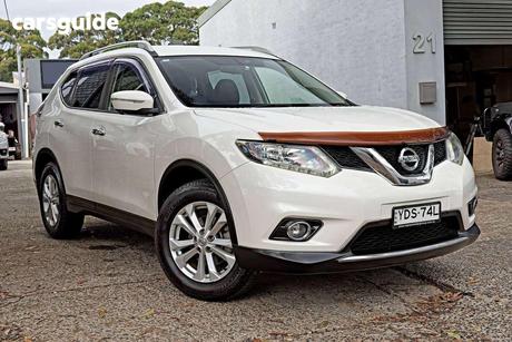 White 2016 Nissan X-Trail Wagon St-L (Fwd)