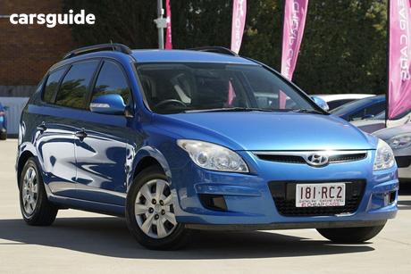 Blue 2009 Hyundai I30 Hatchback Sx