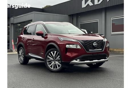 Red 2025 Nissan X-Trail Wagon Ti-L (4Wd) E-Power (Hybrid)