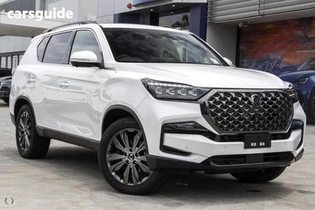 White 2026 KGM Rexton Wagon Ultimate Sport Pack (4Wd)