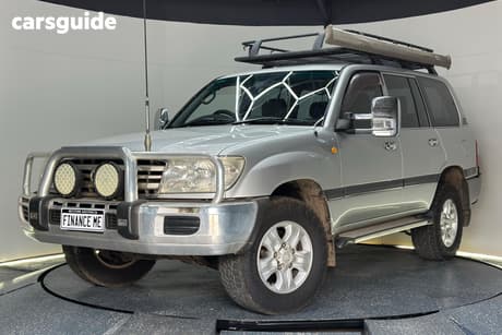 Silver 2006 Toyota Landcruiser Wagon Gxl (4X4)