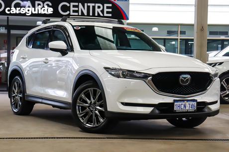 White 2020 Mazda CX-5 Wagon Akera (4X4)