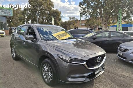 Grey 2017 Mazda CX-5 Wagon Touring (4X4)