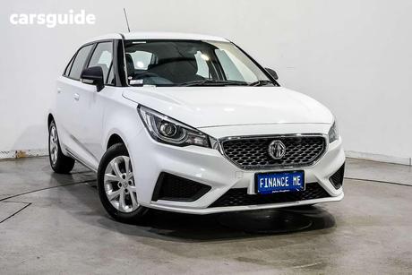 White 2024 MG MG3 Hatchback Core