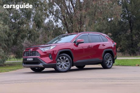 Red 2022 Toyota RAV4 Wagon Gxl (2Wd)