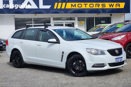 White 2017 Holden Commodore Sportswagon Evoke