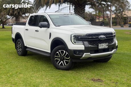 White 2023 Ford Ranger Double Cab Pick Up Sport 3.0 (4X4)