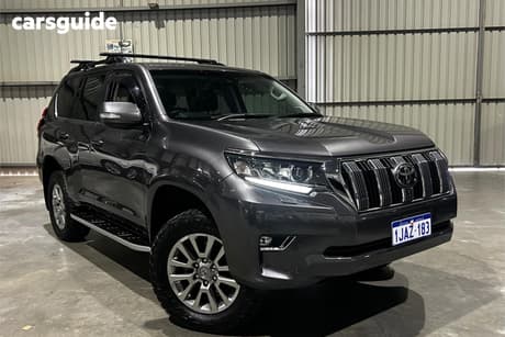 Grey 2021 Toyota Landcruiser Prado Wagon Vx