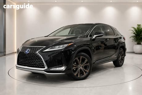 Black 2020 Lexus RX SUV EXECUTIVE
