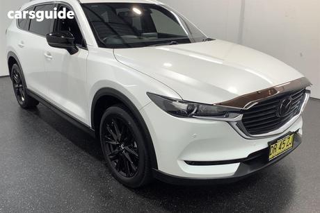 White 2021 Mazda CX-8 Wagon Touring Sp (Awd)
