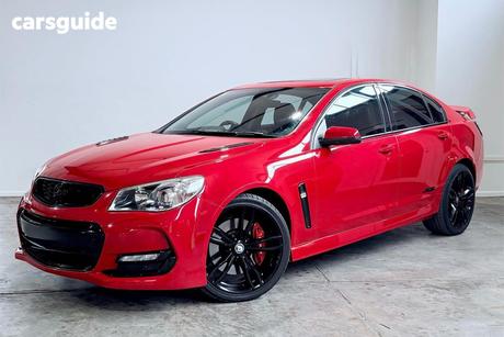 Red 2016 Holden Commodore Sedan Ss-V Redline