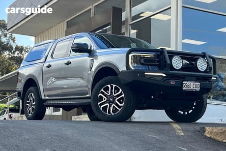 Silver 2023 Ford Ranger Double Cab Pick Up Sport 3.0 (4X4)