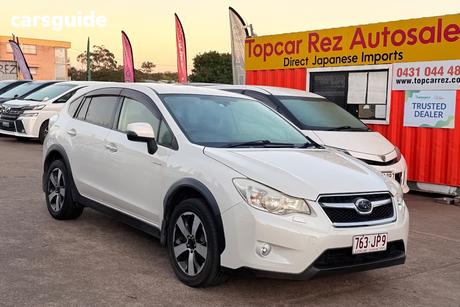 White 2013 Subaru XV Wagon Eyesight Hybrid 2.0I (Hybrid)