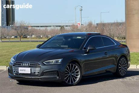 Grey 2017 Audi A5 Coupe 2.0 Tfsi Quattro S Tronic Sprt