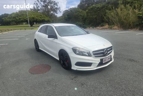 White 2013 Mercedes-Benz A200 Hatchback Cdi Be