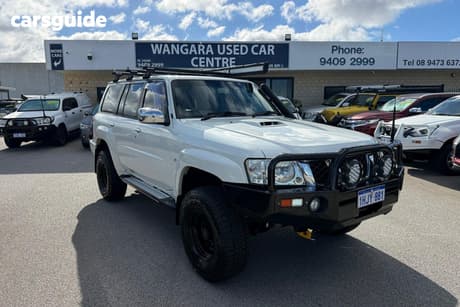 White 2009 Nissan Patrol Wagon St (4X4)