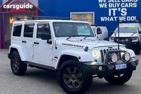 White 2018 Jeep Wrangler Unlimited Softtop Golden Eagle (4X4)