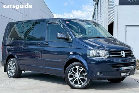 Blue 2015 Volkswagen Multivan Wagon Comfortline Tdi340