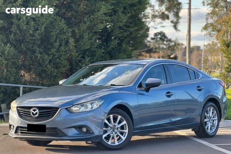 Blue 2014 Mazda 6 Sedan Touring