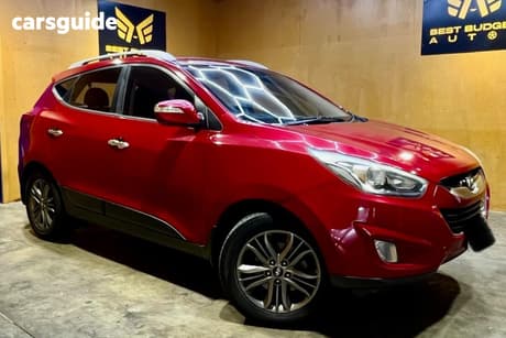 Red 2015 Hyundai IX35 Wagon Elite (Awd)