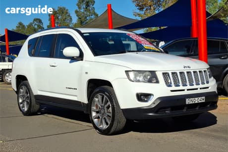 White 2013 Jeep Compass Wagon Limited (4X4)