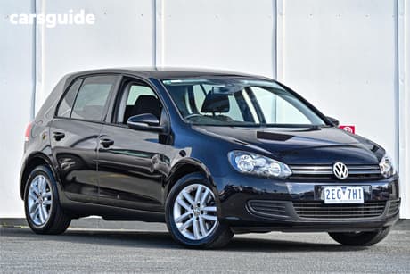 Black 2012 Volkswagen Golf Hatchback 118 Tsi Comfortline