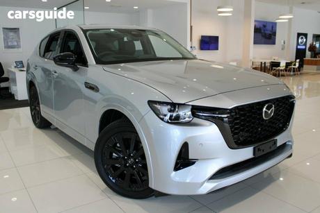 Silver 2026 Mazda CX-60 Wagon G40E Gt Hybrid