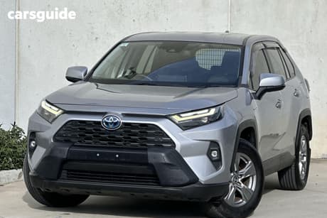 Silver 2022 Toyota RAV4 Wagon Gx (Awd) Hybrid