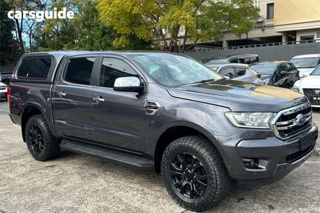 Grey 2019 Ford Ranger Double Cab Pick Up Xlt 2.0 (4X4)