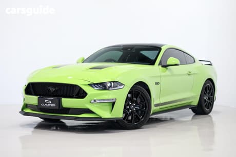 Green 2020 Ford Mustang Coupe GT 5.0 V8 FN MY20