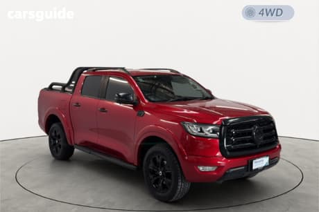 Red 2022 GWM UTE Dual Cab Utility Cannon Vanta (4X4)