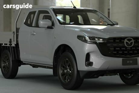 Grey 2026 Mazda BT-50 Freestyle Cab Chassis Xt (4X2)