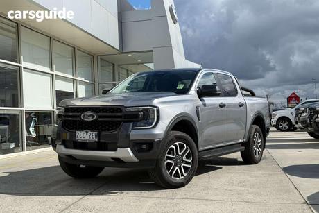 Silver 2025 Ford Ranger Double Cab Pick Up Sport 2.0 (4X4)