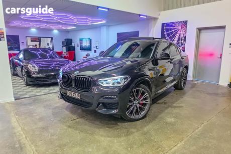 Black 2021 BMW X4 Coupe Xdrive30I M Sport