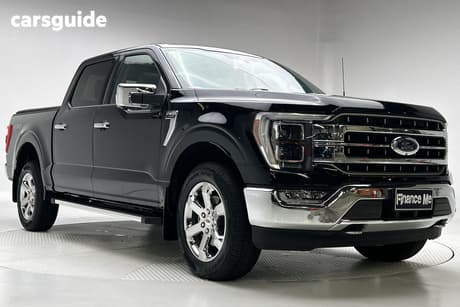 Black 2023 Ford F150 Double Cab Pick Up Lariat Swb (4Wd)