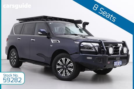 Blue 2023 Nissan Patrol Wagon Ti (4X4)