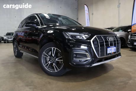 Black 2021 Audi Q5 Wagon 40 Tdi Quattro Mhev