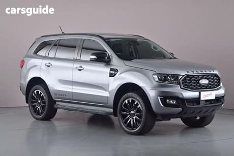 Silver 2021 Ford Everest Wagon Sport (4Wd)