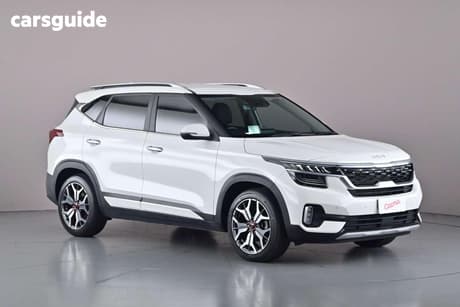 White 2022 Kia Seltos Wagon Gt Line (Fwd) Limited Edition