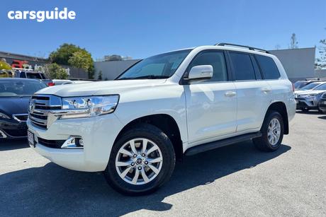 White 2016 Toyota Landcruiser Wagon Vx (4X4)