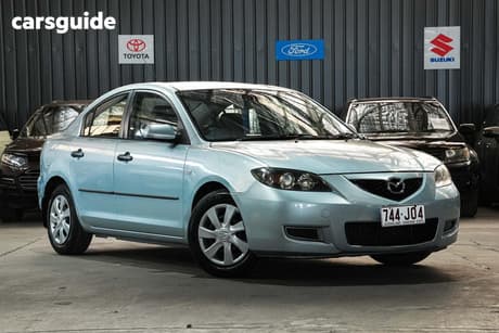 Blue 2008 Mazda 3 Sedan Neo