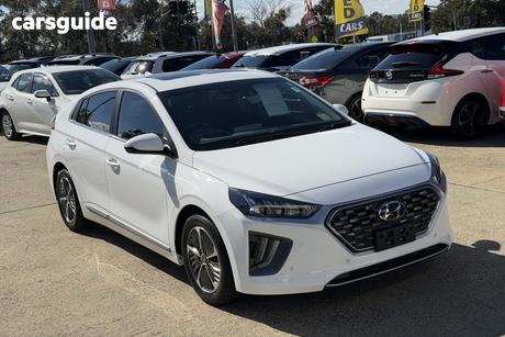 White 2021 Hyundai Ioniq Hatchback Plug-In Hybrid Premium