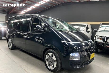 Blue 2021 Hyundai Staria Wagon