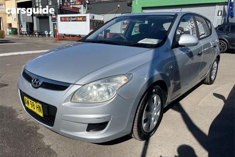Silver 2008 Hyundai I30 Hatchback Sx