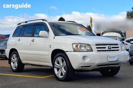 White 2006 Toyota Kluger Wagon Cv (4X4)