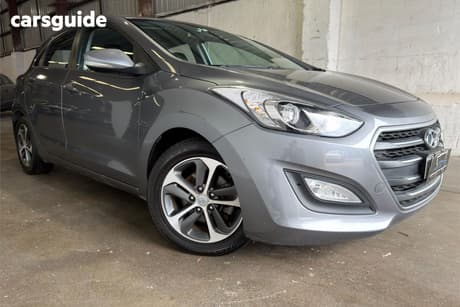 Grey 2015 Hyundai I30 Hatchback Active X