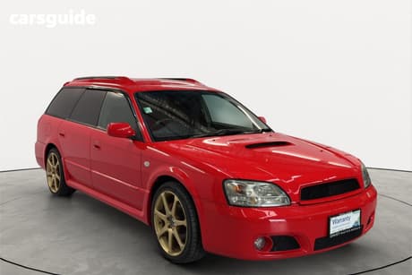 Red 2002 Subaru Legacy SUV TOURING BLITZEN