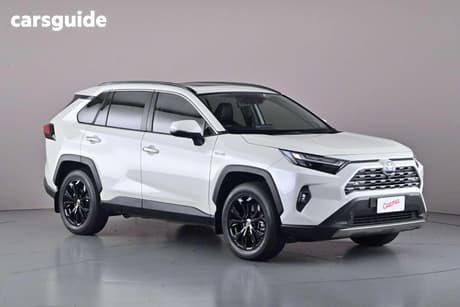 White 2022 Toyota RAV4 Wagon Cruiser (Awd) Hybrid